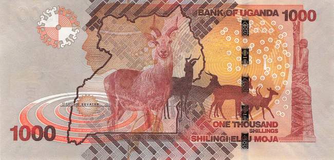 Uganda 1000 Shilling 2021